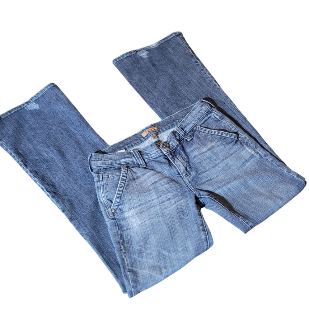 See Thru Soul Bootcut Jeans